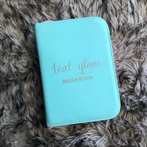 Slmissglam Teal Brush Book